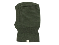 MP dark moss balaclava Oslo wool/cotton